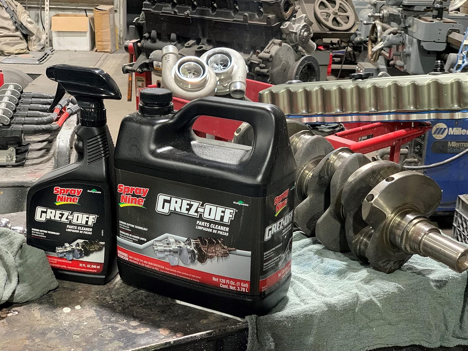 Spray Nine Industrial Quality Cleaner/Degreaser 3.78 L / 0.79 G