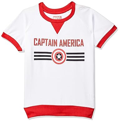 Captain America By Kidsville Regular fit Boy T-Shirt