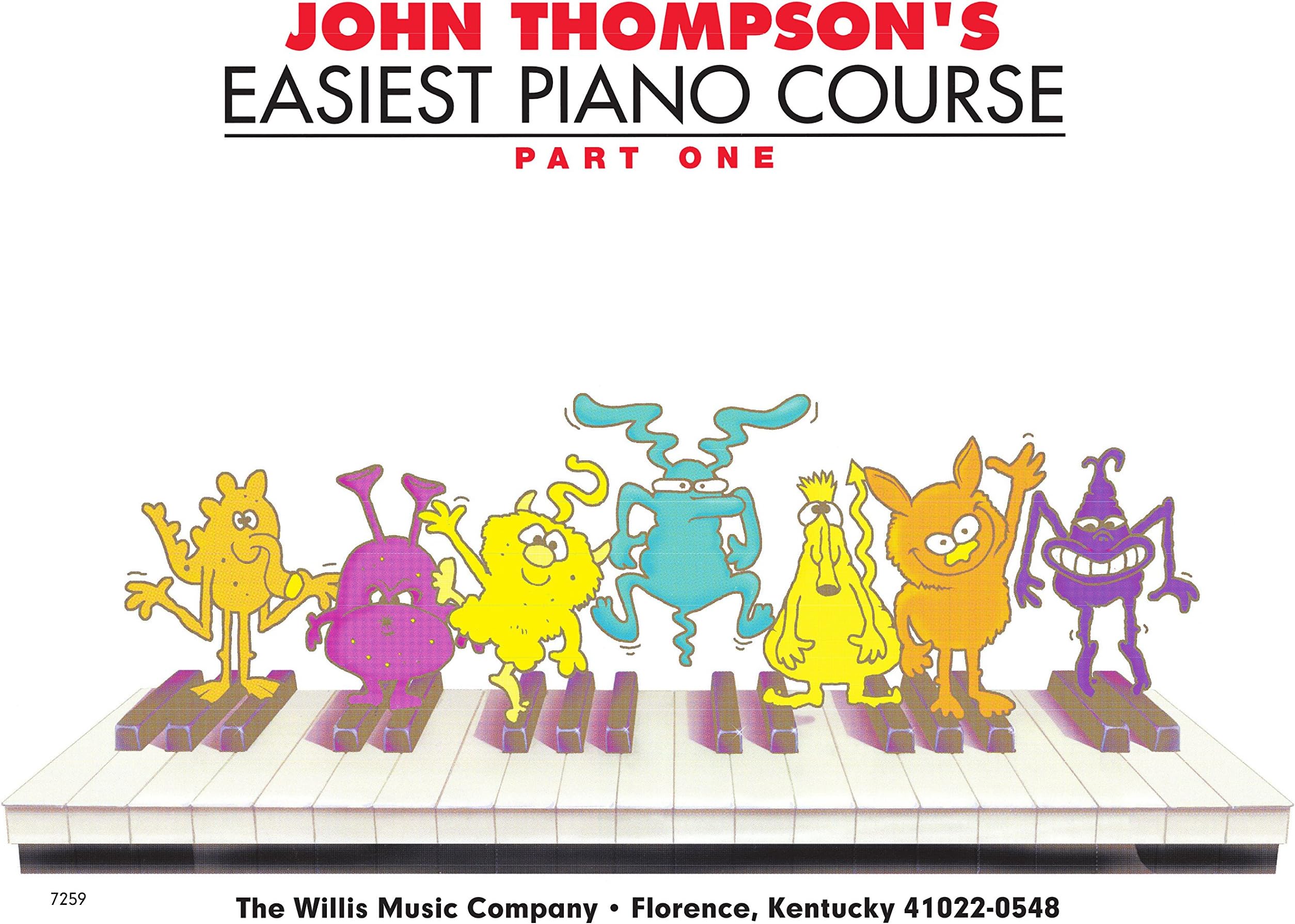 John Thompson's Easiest Piano Course - Part 1 - Book Only