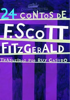 Capa do livro 24 Contos de F. Scott Fitzgerald