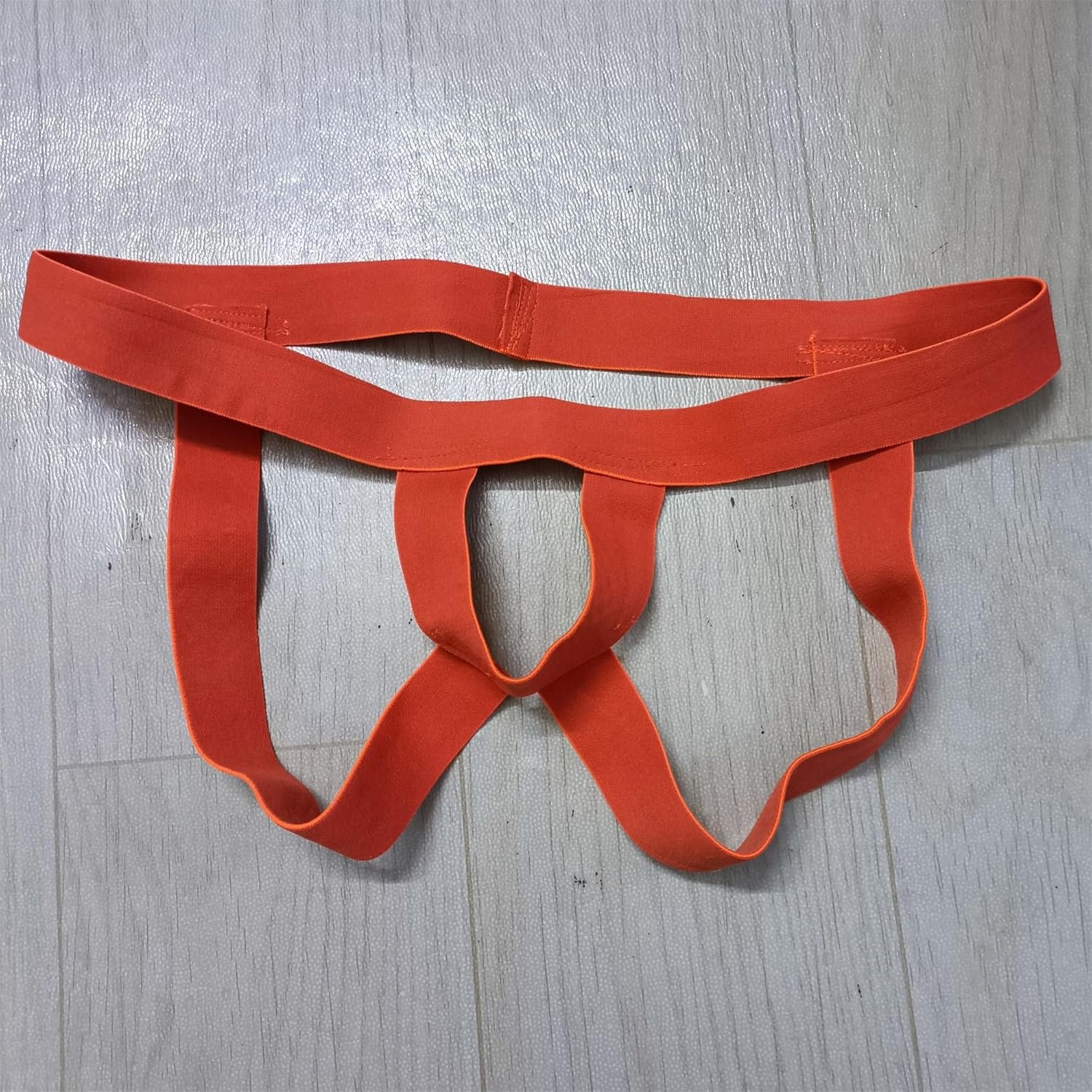 JEKE-DG Men's Open Front Ring Lingerie Stretchy O-Ring Enhancer G-String Low Rise Comfort Thongs Underwear