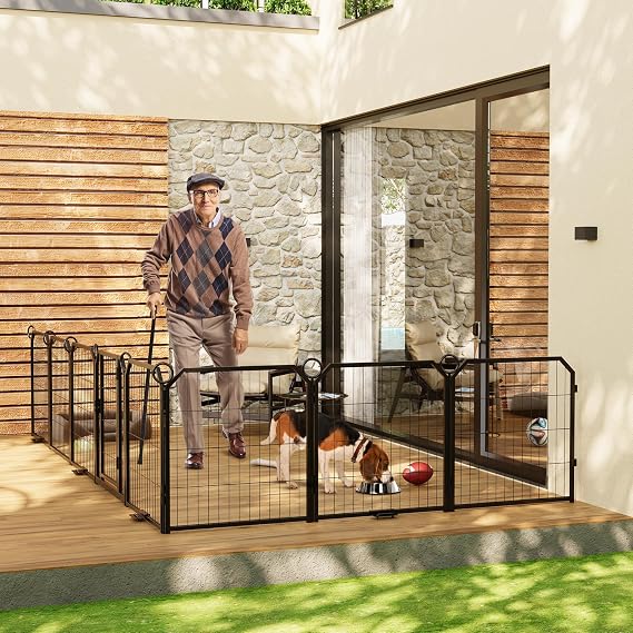 Foldable Heavy Duty Dog Playpen – 24-40
