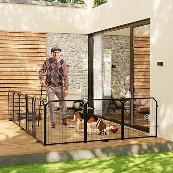 Foldable Heavy Duty Dog Playpen – 24-40