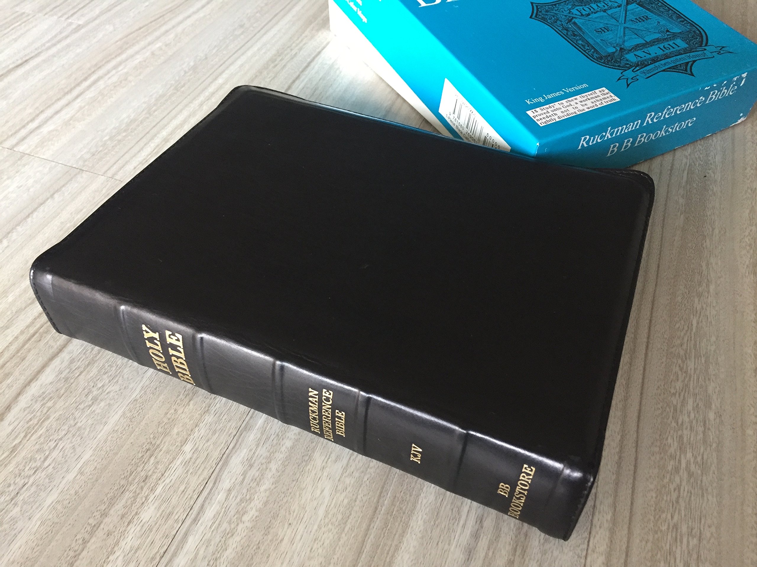Ruckman Reference Bible (Black Cowhide): Dr. Peter Ruckman ...