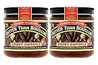 Vista 1 de Better Than Bouillon Culinary Collection - Base de chipotle ahumado, contiene 38 porciones por frasco, tarro de vidrio de 8 onzas (paquete de 2)