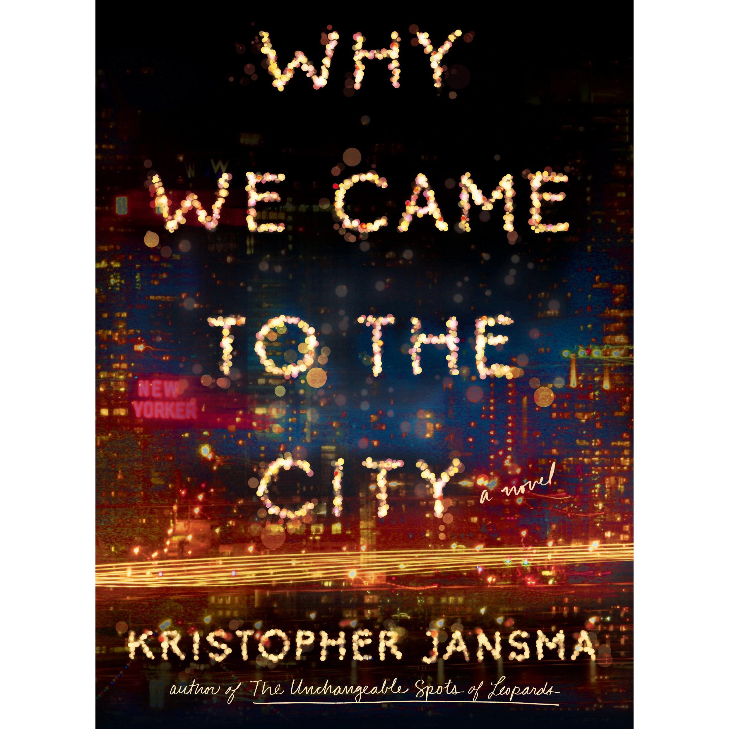 Cover art for Why We Came to the City