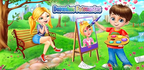 Desenhos Faiscantes - Meu primeiro livro de colorir em HD!