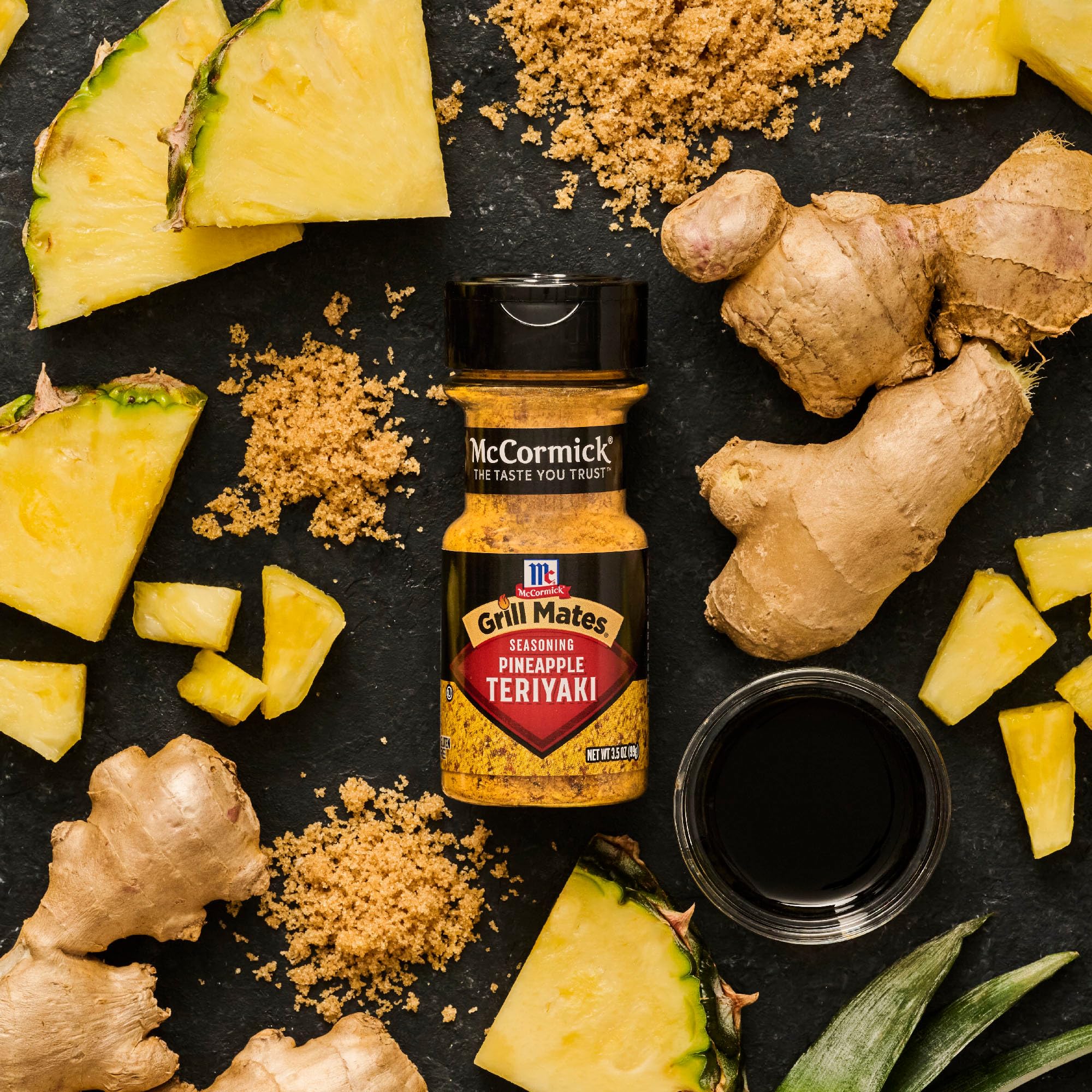 McCormick Grill Mates Seasoning Pineapple Teriyaki Grilling Seasoning for Adding Savory-Sweet Teriyaki Flavor to Pork Chicken or Seafood — view 10