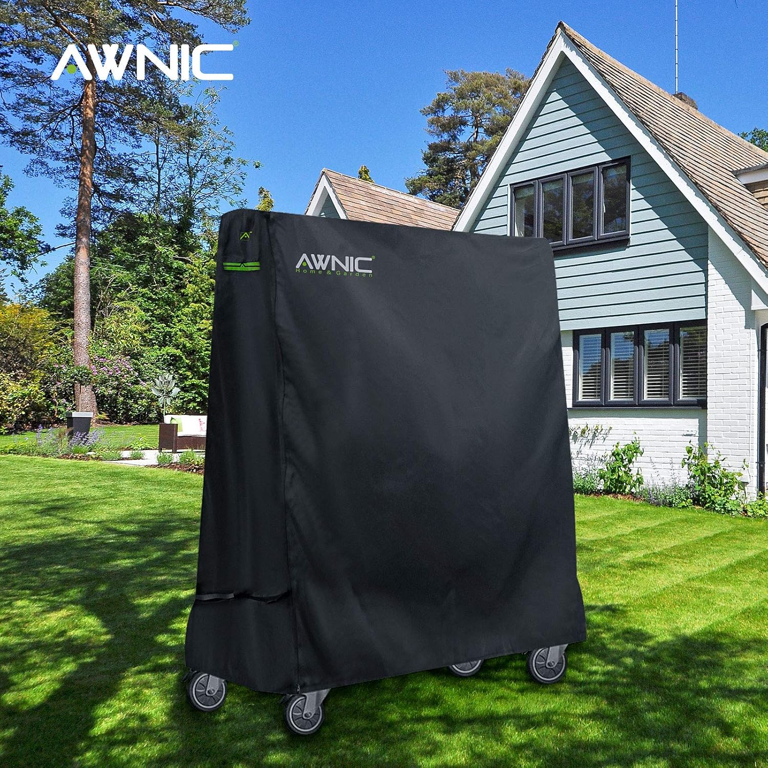 AWNIC Table Tennis Table Cover Outdoor Waterproof - Image 3