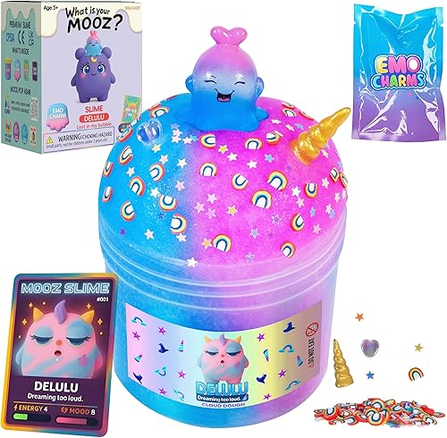 Miniatura 8 de Kit de slime crujiente de bricolaje – Slime Bingsu rosa, kit de fabricación de slime instantáneo, ASMR Pop & Crackle, encanto de ídolo Kpop y