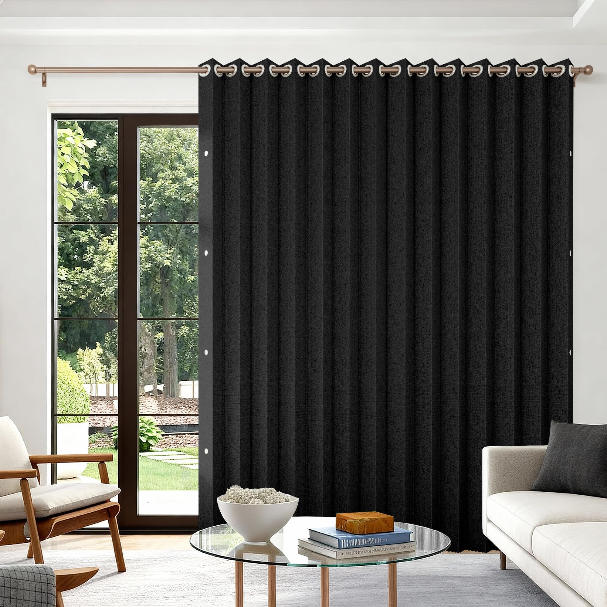 HMYI Full Blackout Vertical Shades