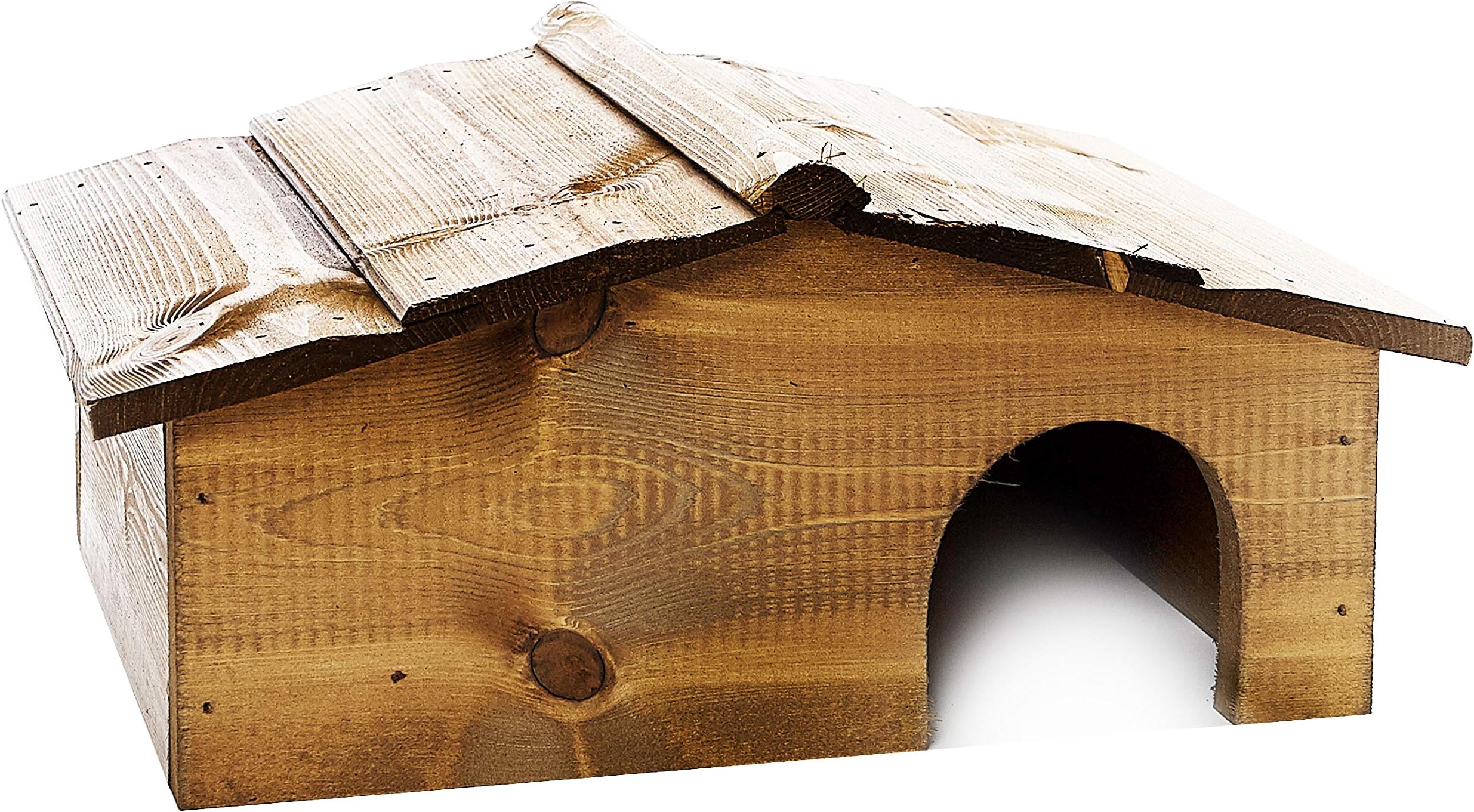 Wooden Hedgehog House - Hibernation Shelter - Hedgehogs Home