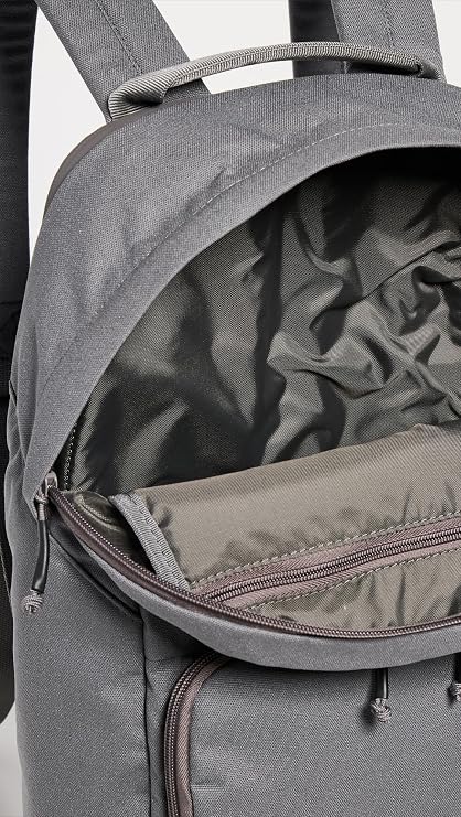 BREVITE Men's The Backpack, Charcoal Grey, One Size