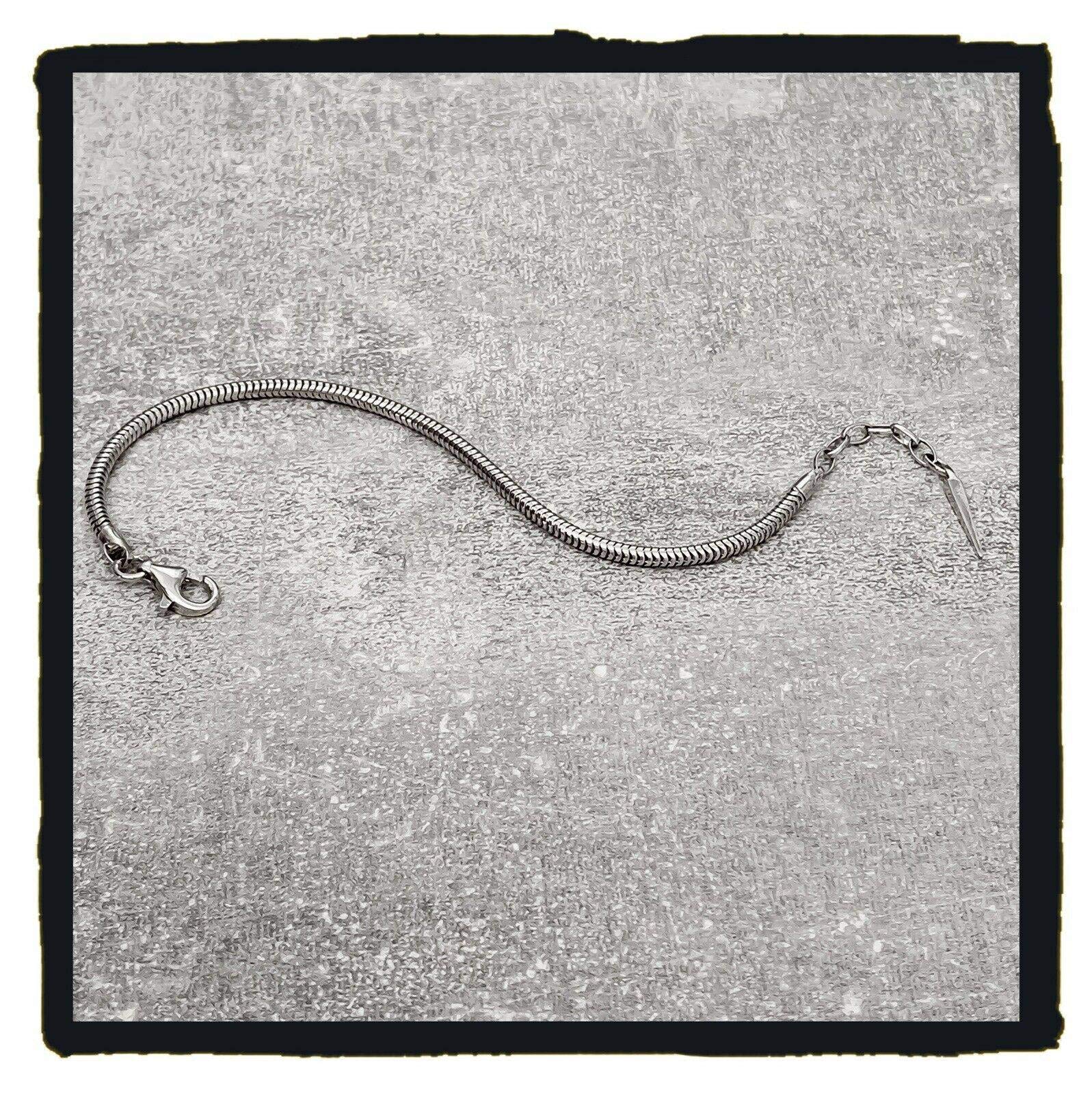 Bijoux xia - Bracciale con ciondolo in argento rodiato 925/000