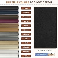 Vista 4 de ONine Kit de reparación de sofá de microfibra, parche de tela adhesiva de 55 x 12 pulgadas, multicolor, agua impermeable, adecuado para sofás, Negro