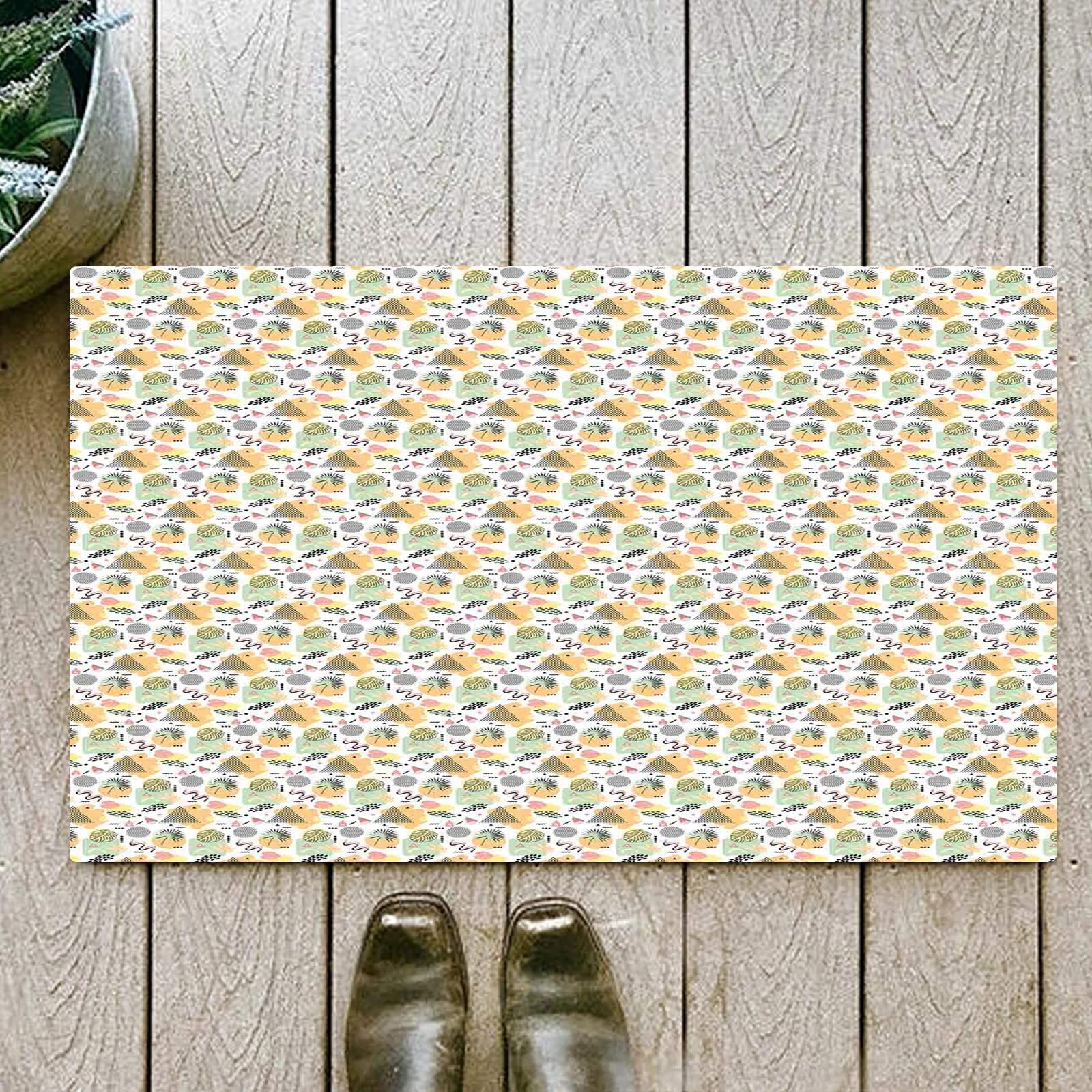 DEXI Tapis Salle De Bain Antidérapant 50 X 80 Cm, Moelleux En Microfibre, Absorbant L'eau, Lavable En Machine, Extra Epais, Pour Douche, Baignoire, Blanc