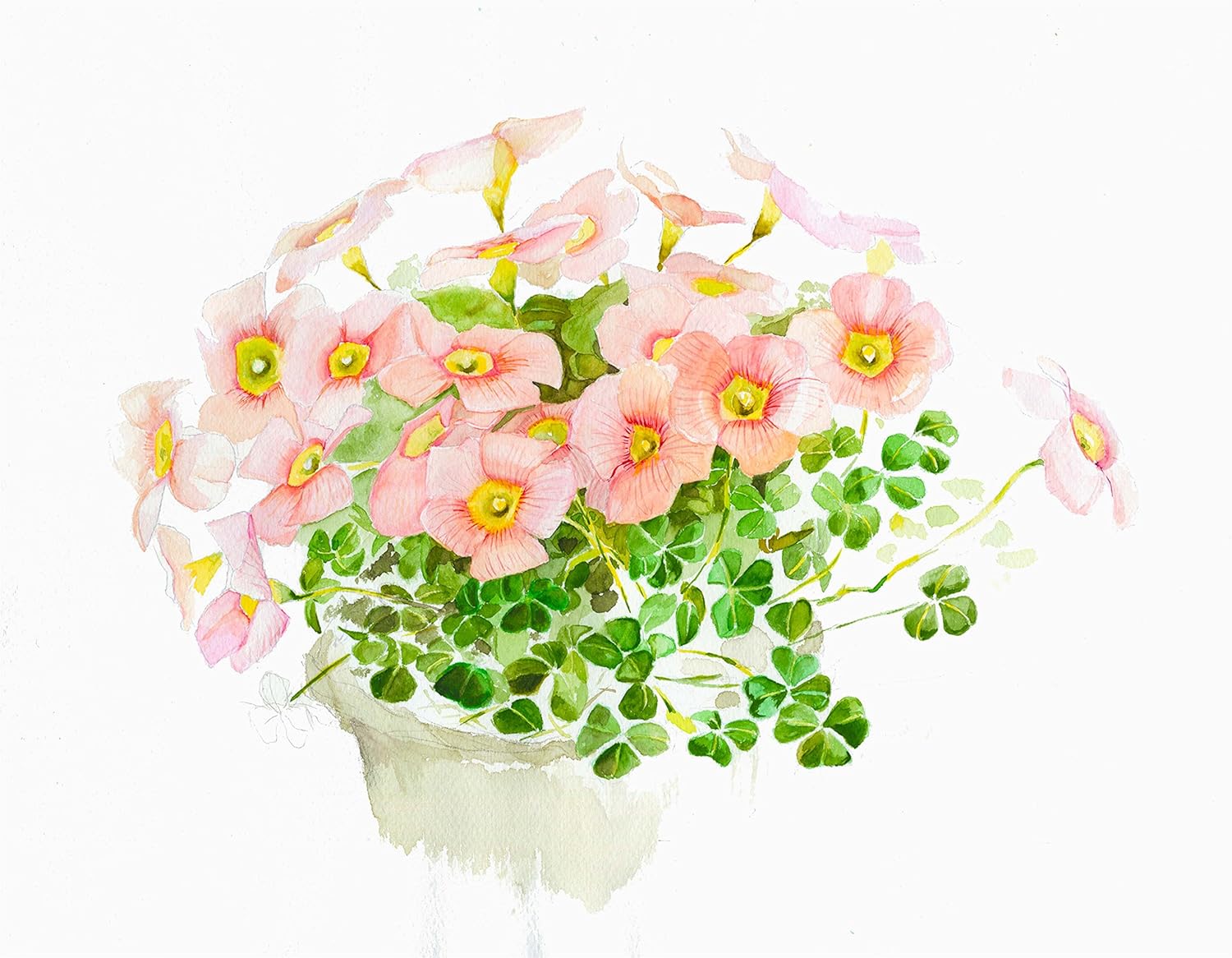 Example Watercolor Painting on Muse Paper