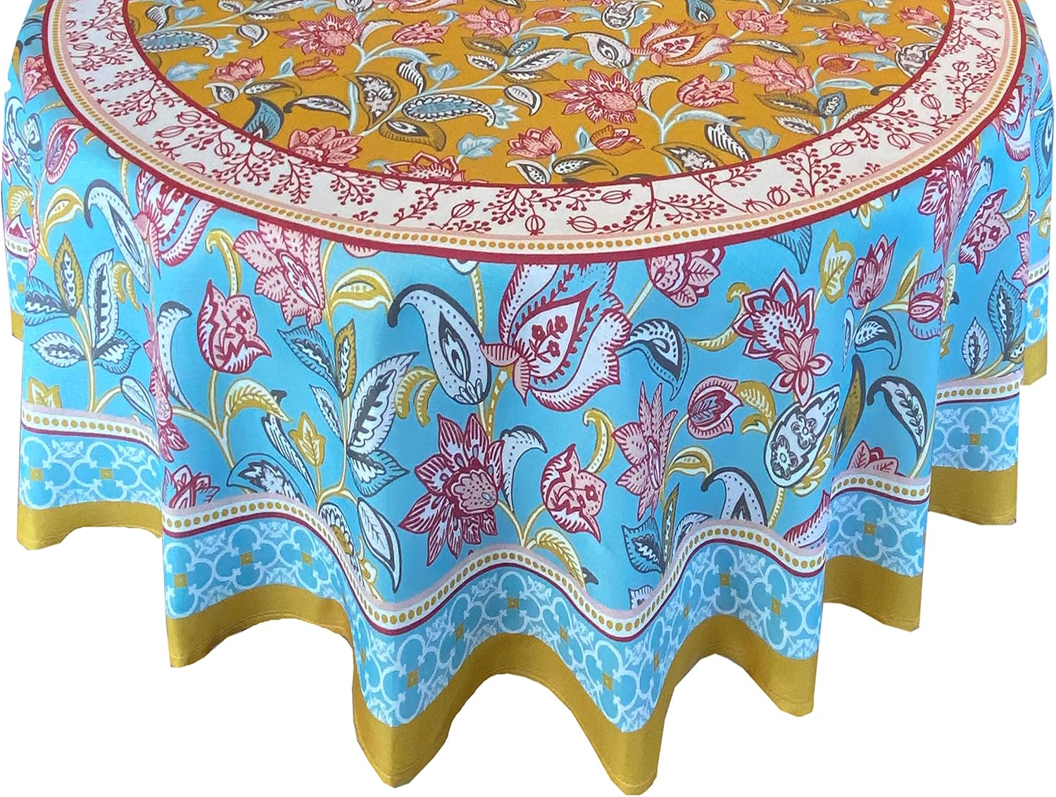 Home Bargains Plus Belle Fleur Paisley Provence Bordered