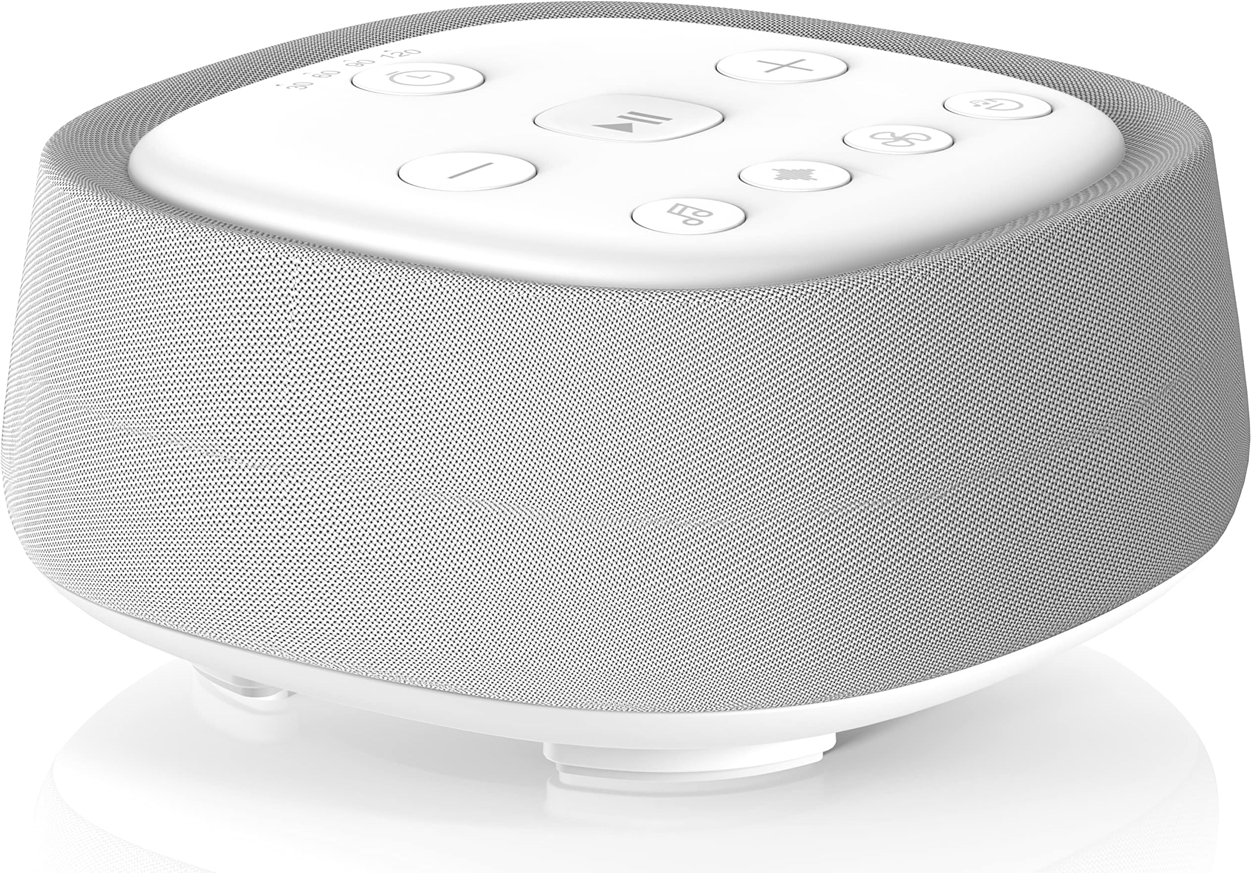 White Noise Machine, Portable Sound Machine for Baby kids Adult Sleeping, Features Rechargeable, 28 Smoothing Sounds, Auto-off Timer, 32 levles of Volume Noise Machine Therapy for Home, Office, Travel
