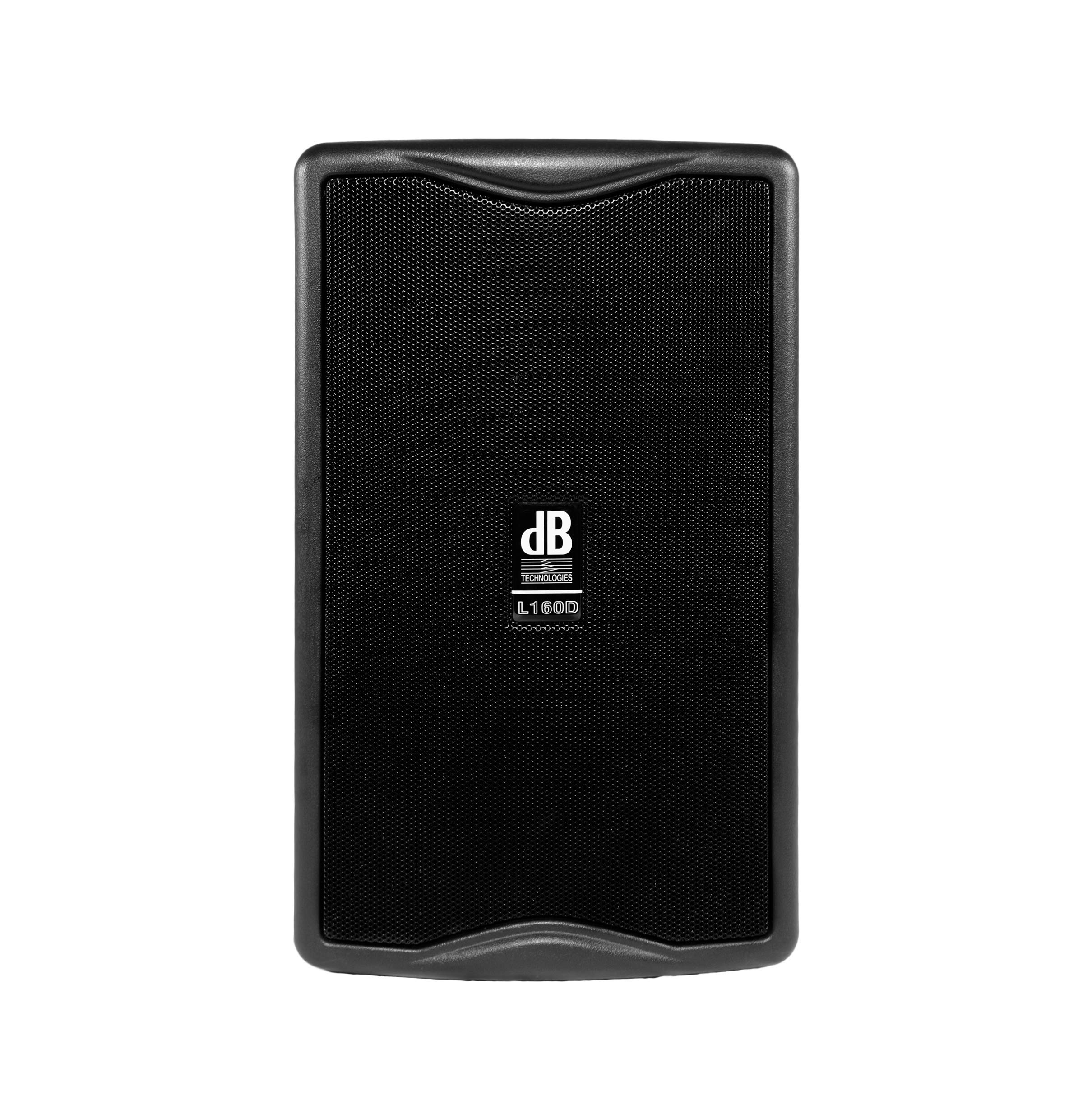 DB Technologies L160D - Cassa Diffusore Monitor Attiva Minibox a 2 vie da 5 pollici e da 160w, Nero