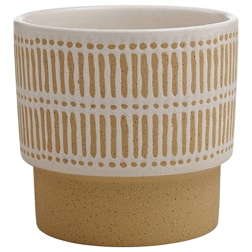 Stone & Beam Emerick Stoneware Planter Pot
