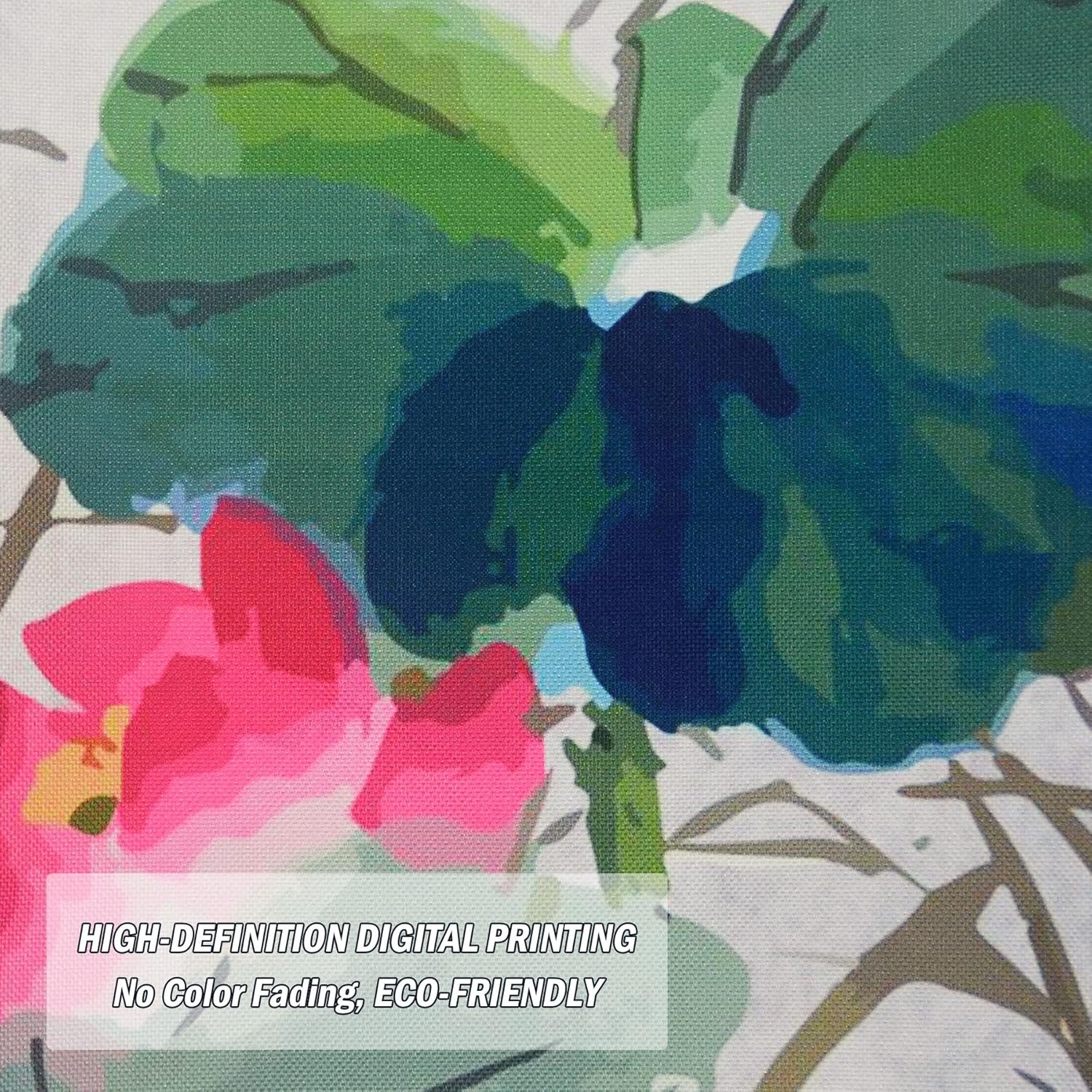 LIGICKY Chinese Ink Style Japanese Noren Doorway Curtain Linen Vintage Lotus Flower Printed Asian Window Treatment Hanging Door Tapestry for Sushi Kitchen Home Decoration 33.5" Width x 59" Long,Black