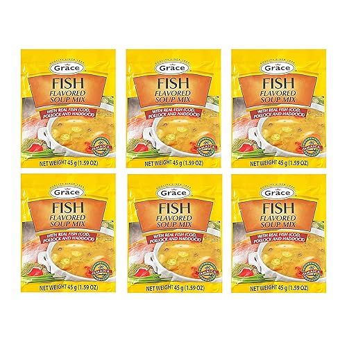 Grace Mezcla de sopa de té de pescado (paquete de 6) disponible en Yaxa Venezuela