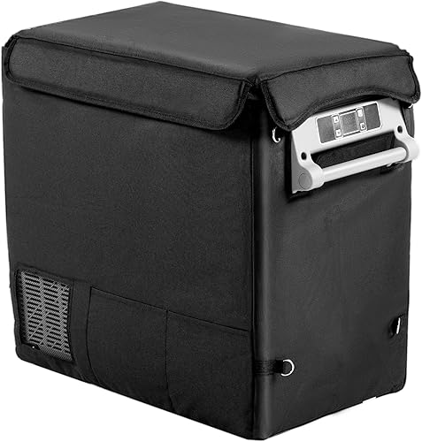 EUHOMY CF55 - Funda protectora aislada para refrigerador de automóvil de 59 cuartos de galón, bolsa de tránsito aislada para refrigerador portátil