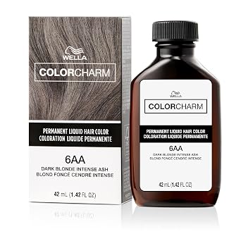 COLORCHARM Permanent Liquid Hair Color for Gray Coverage, Ash Blonde