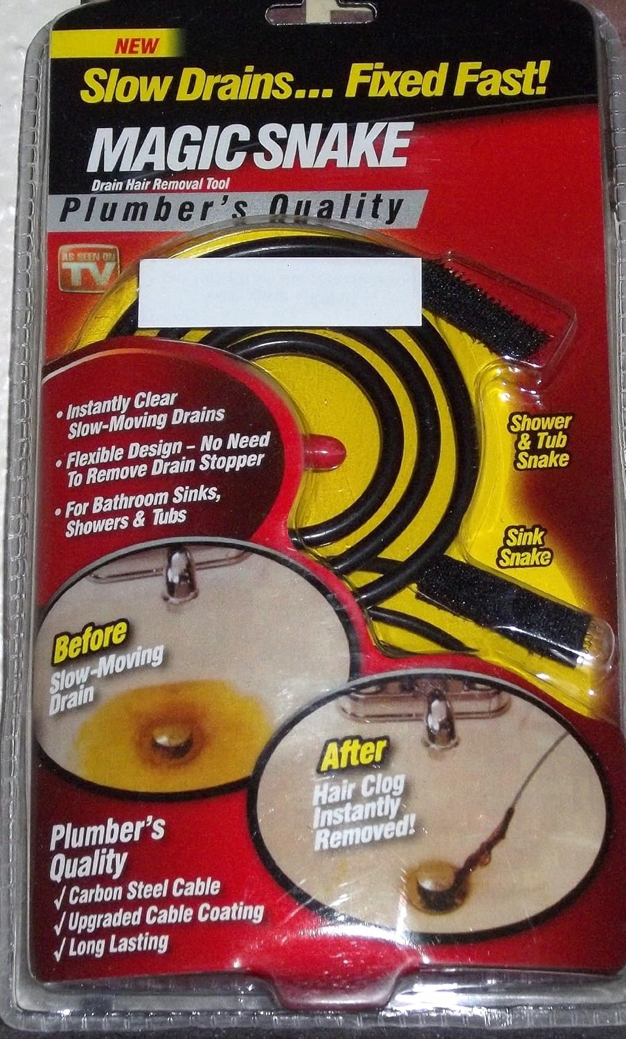 Magic Snake Drain Cleaning Equipment