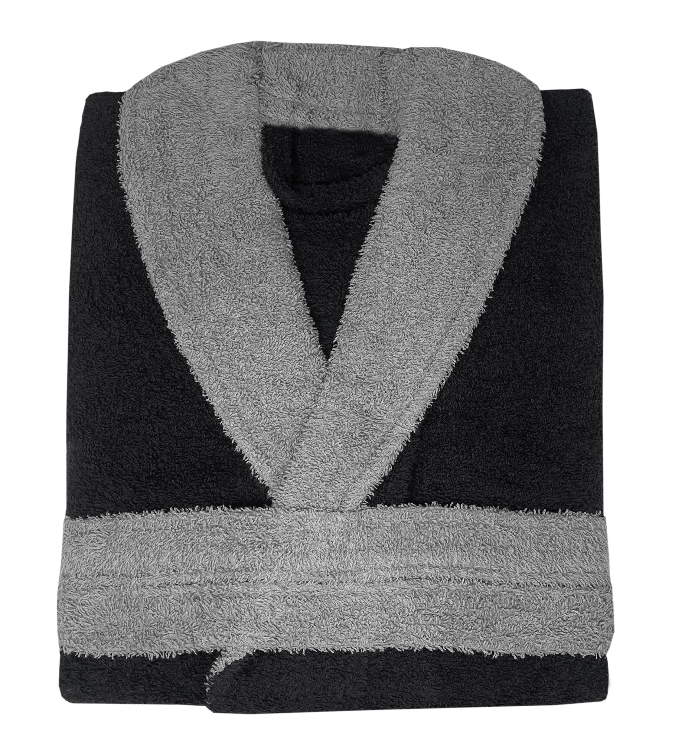 LEBENGOOD Accappatoio uomo 100% cotone spugna americana 450 gsm - vestaglia da bagno per doccia, morbido, assorbente, unisex, OEKO-TEX