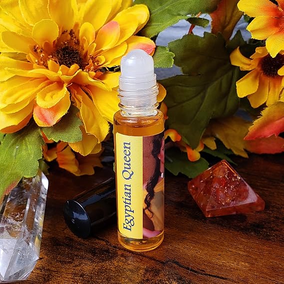 Egyptian Queen Perfume | Seductive Egyptian Musk Fragrance | Roll-on Perfume Oil for Women