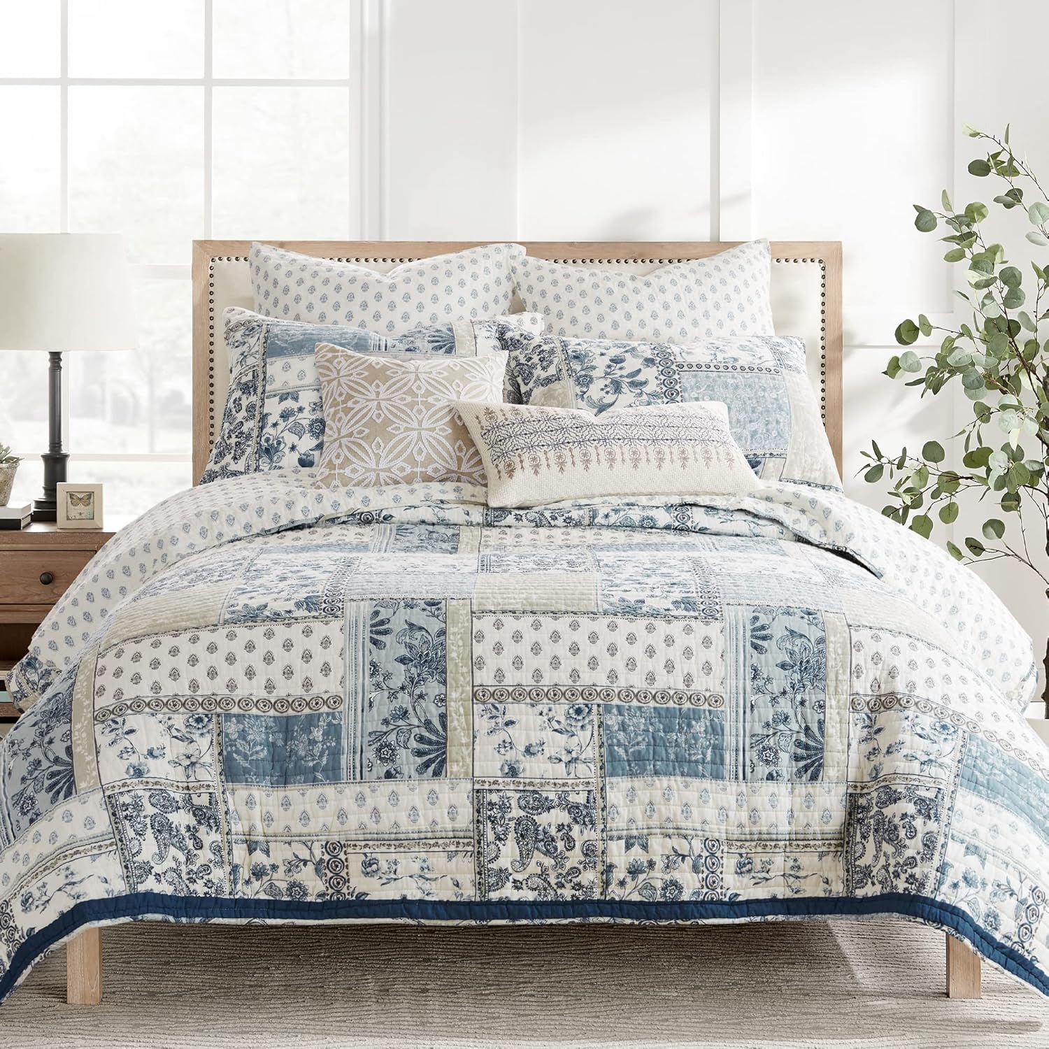 Levtex Home Aliza Quilt Set King Quilt and Two King
