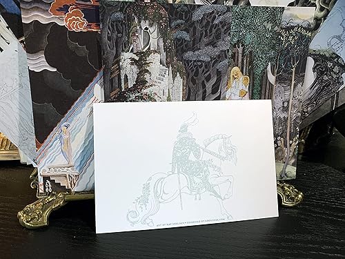 Miniatura 8 de Fairytales by Kay Nielsen, PostcardGreeting Card Set, Exclusively Designed, 6 Designs, 12 Cards