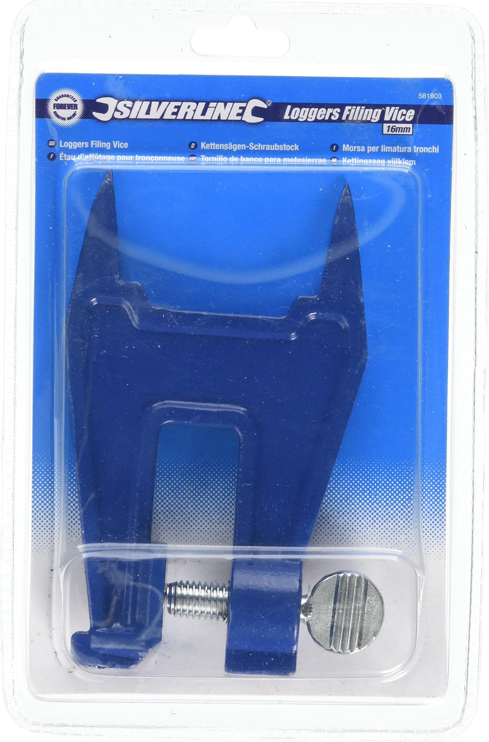 Silverline 581903 Loggers Filing Vice 16 mm