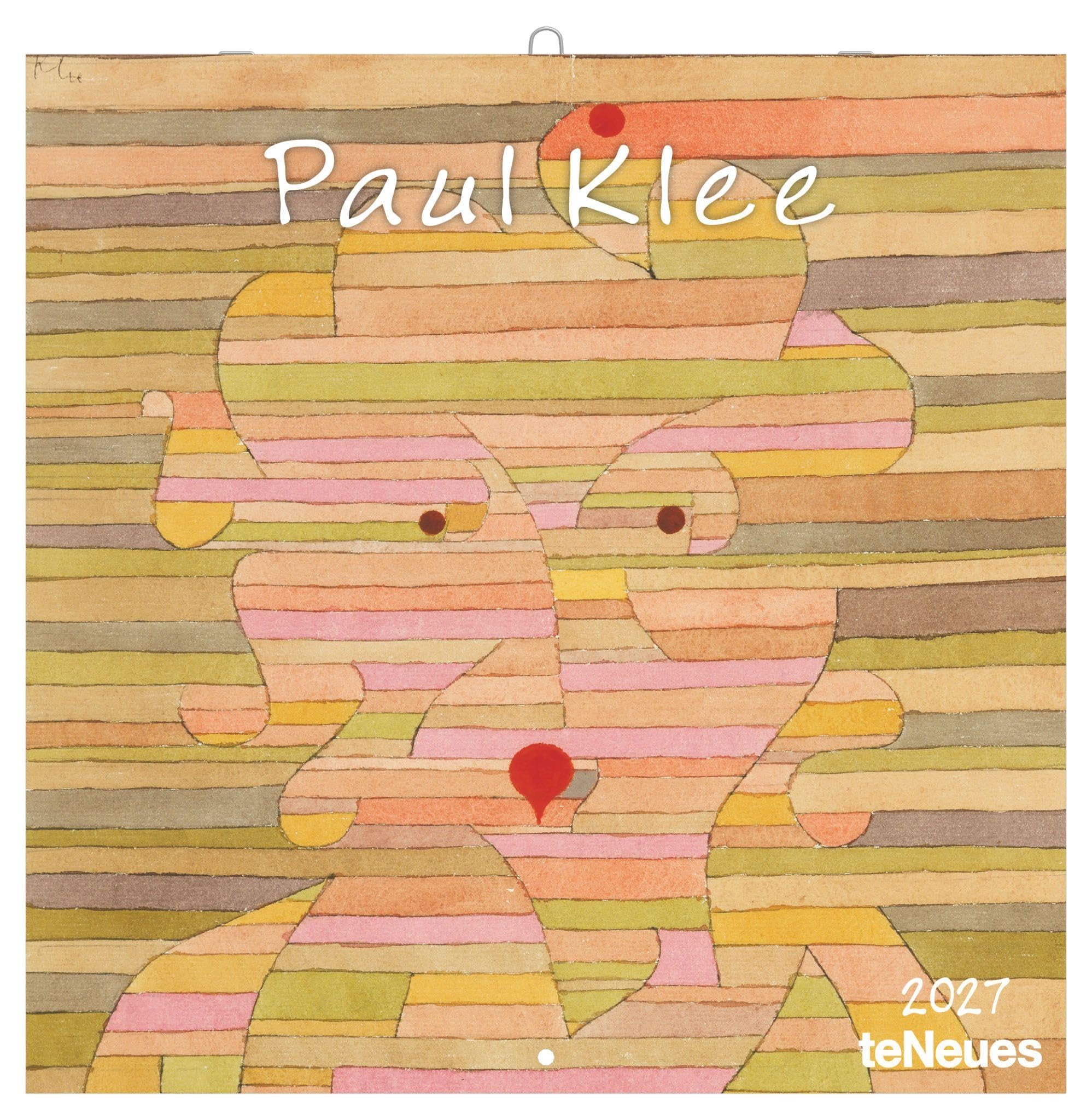 Paul Klee 2027: Wandkalender 30x30 cm (30x60 cm geöffnet), Kunstkalender mit Meisterwerken von Paul Klee