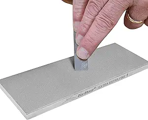 DMT D8EE Dia-Sharp Diamond Knife Sharpener, Extra Extra Fine Diamond Sharpening Stone, 8-Inch