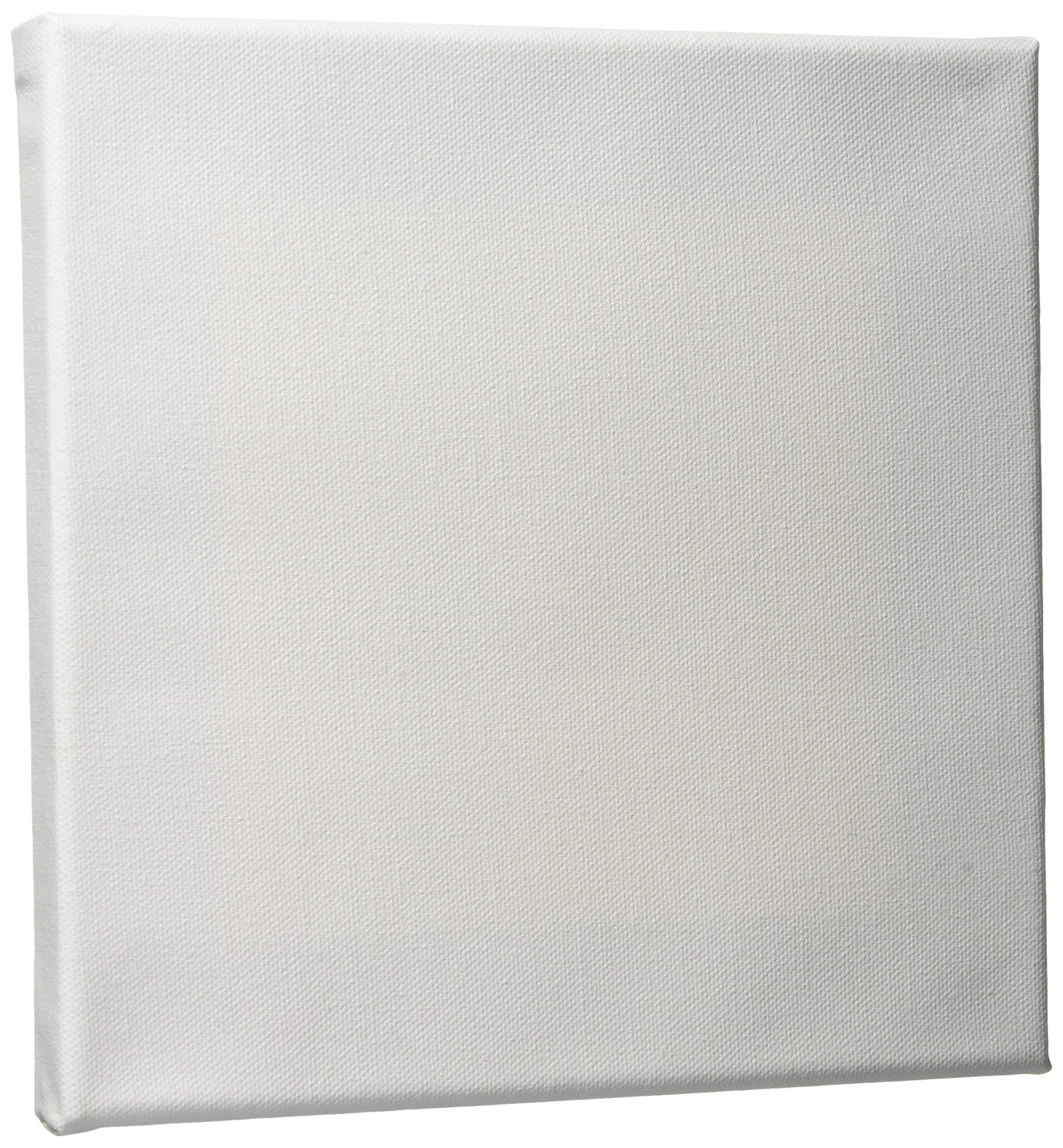 Winsor & Newton White/Off-White Classic Cotton Canvas, 8" X 8"