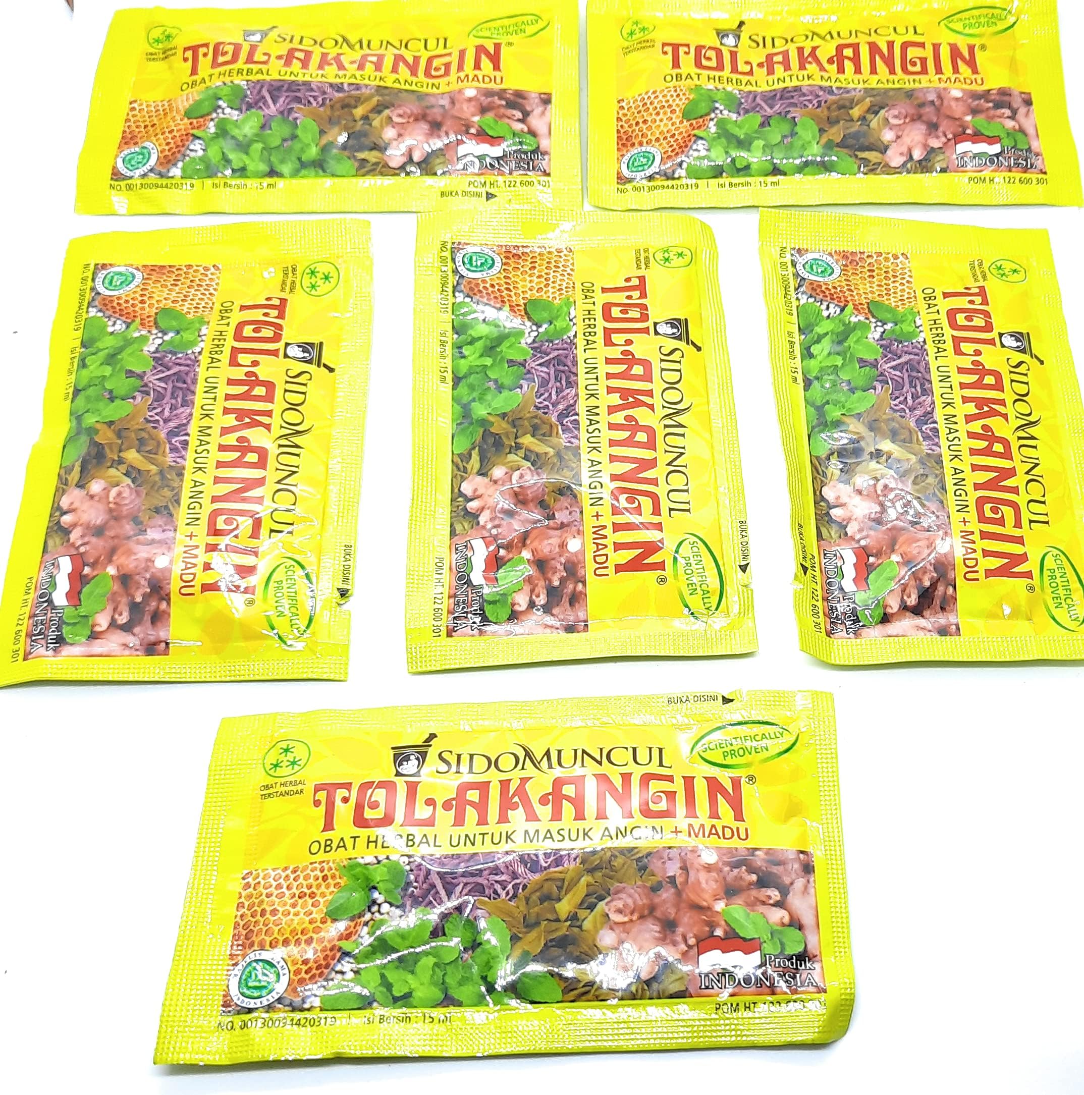 Sido Muncul Tolak Angin Herbal with Honey 12x0.5 fl oz