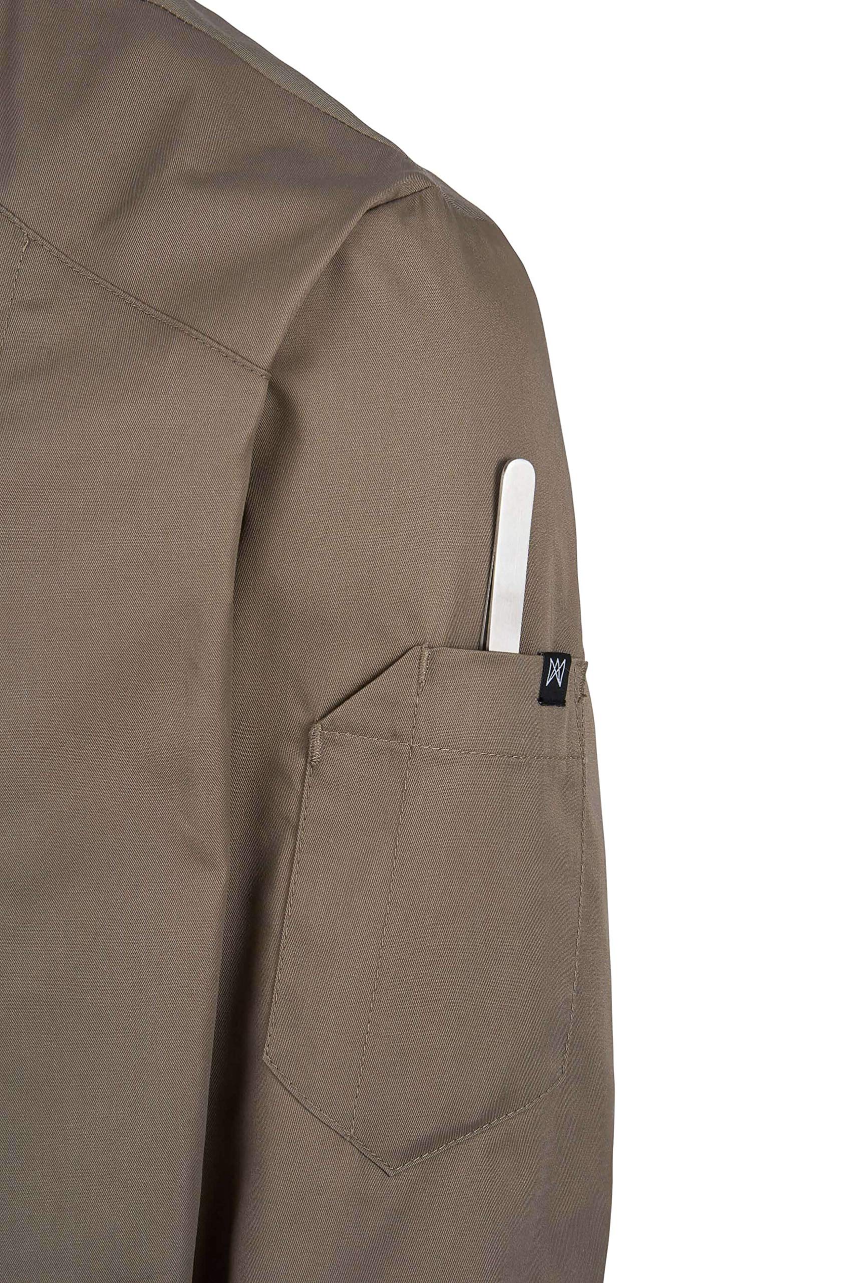 Giacca da Chef Unisex a Manica Lunga, Disponibile in Diversi Colori | Giacca per Il Settore Alberghiero Professionale | Abbigliamento da Lavoro di Alta qualità