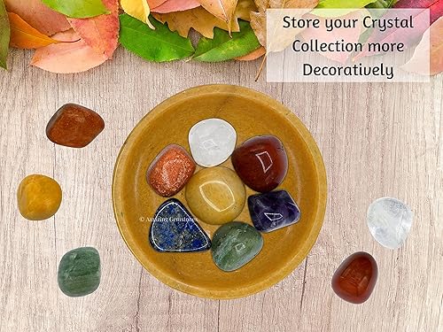 Miniatura 152 de Amazing Gemstone Clear Quartz Crystal Bowl - 2" Gem Stone Bowl for Altar Offering