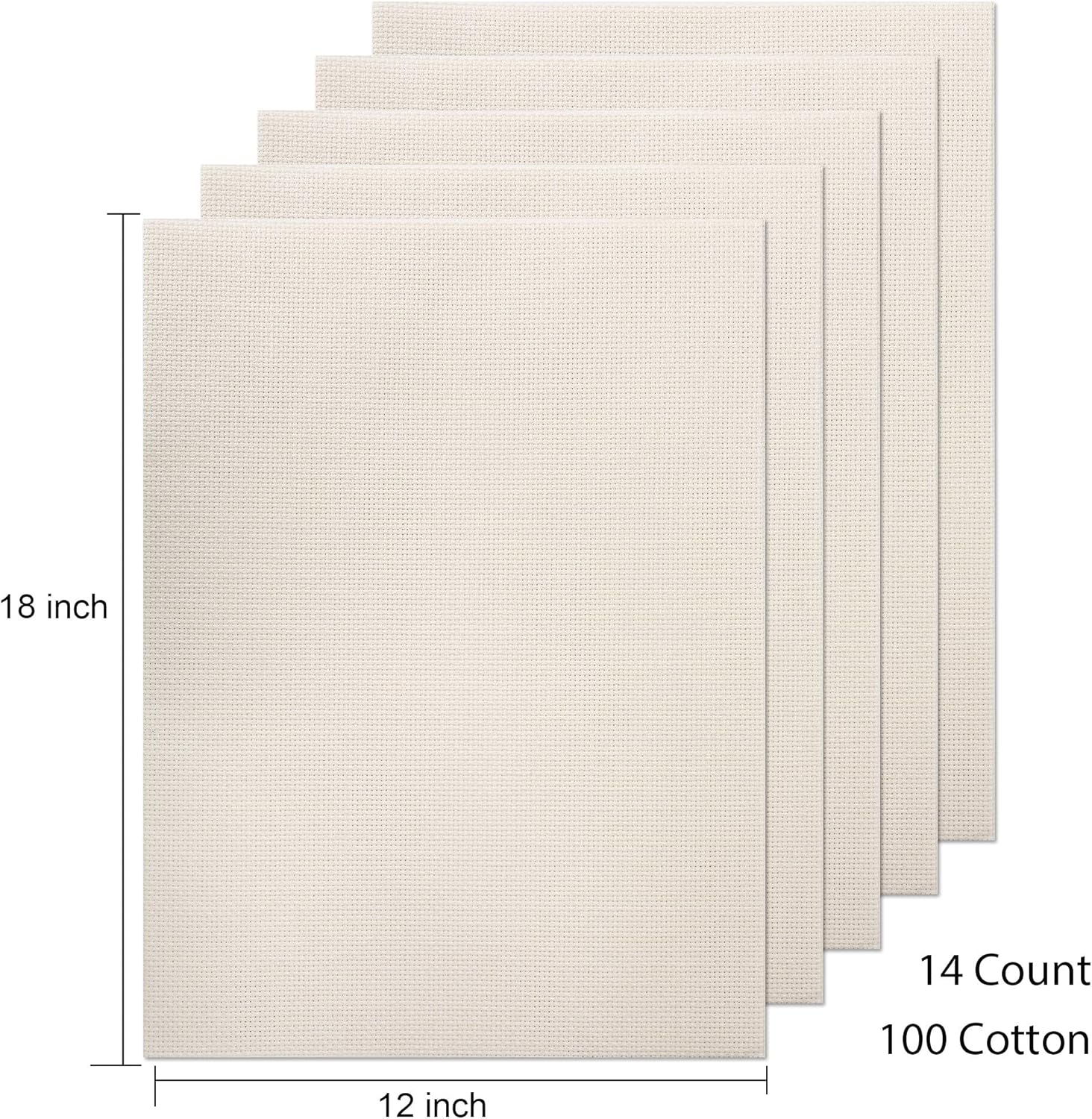 Aida Cloth 14 Count Cross Stitch Fabric