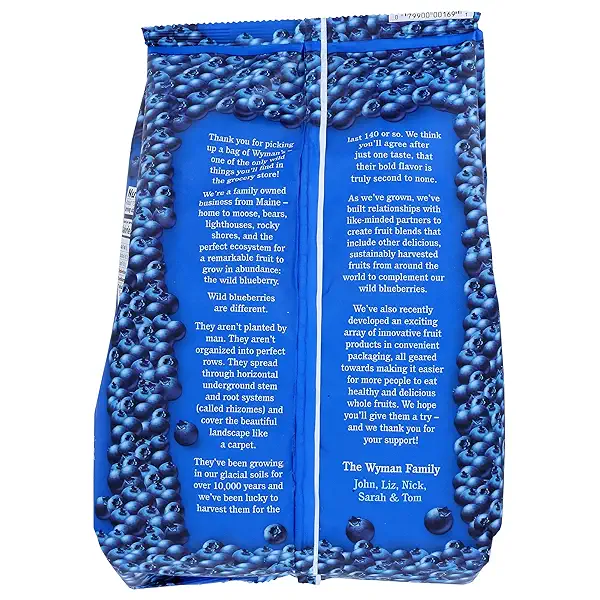 Wymans of Maine Wild Blueberries, 48 OZ 3