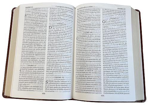 Miniatura 2 de Brown Leatherette Spanish Bible (Valera 1602 Purified)  Biblia Símil Cuero Marrón (Valera 1602 Purificada)