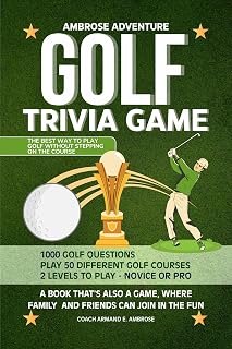 Ambrose Adventure Golf Trivia Game: A Book That's Also A Game, Where Family And Friends Can Join In The Fun