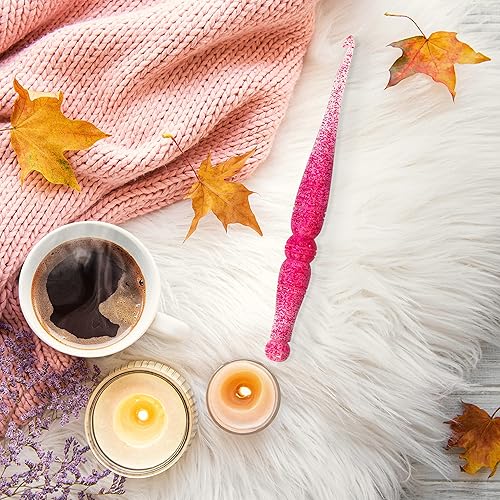 Miniatura 6 de Ommi - Ganchos de ganchillo con mango ergonómico, gancho de ganchillo hecho a mano de 7 pulgadas, aguja de tejer, tejido de hilo para manualidades,