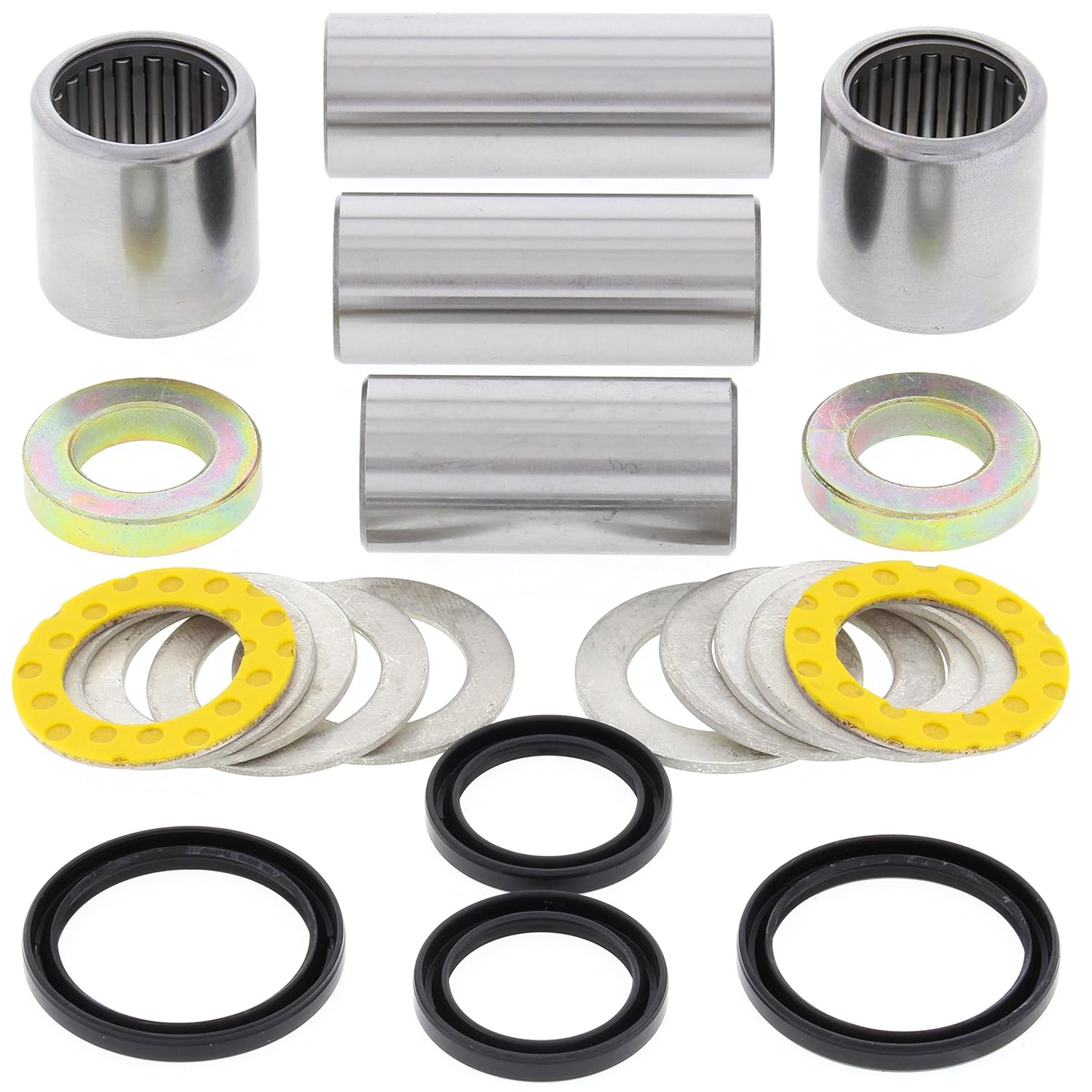 BossBearing Complete Swingarm Bearings and Seals Kit for Honda CRF250R 2013