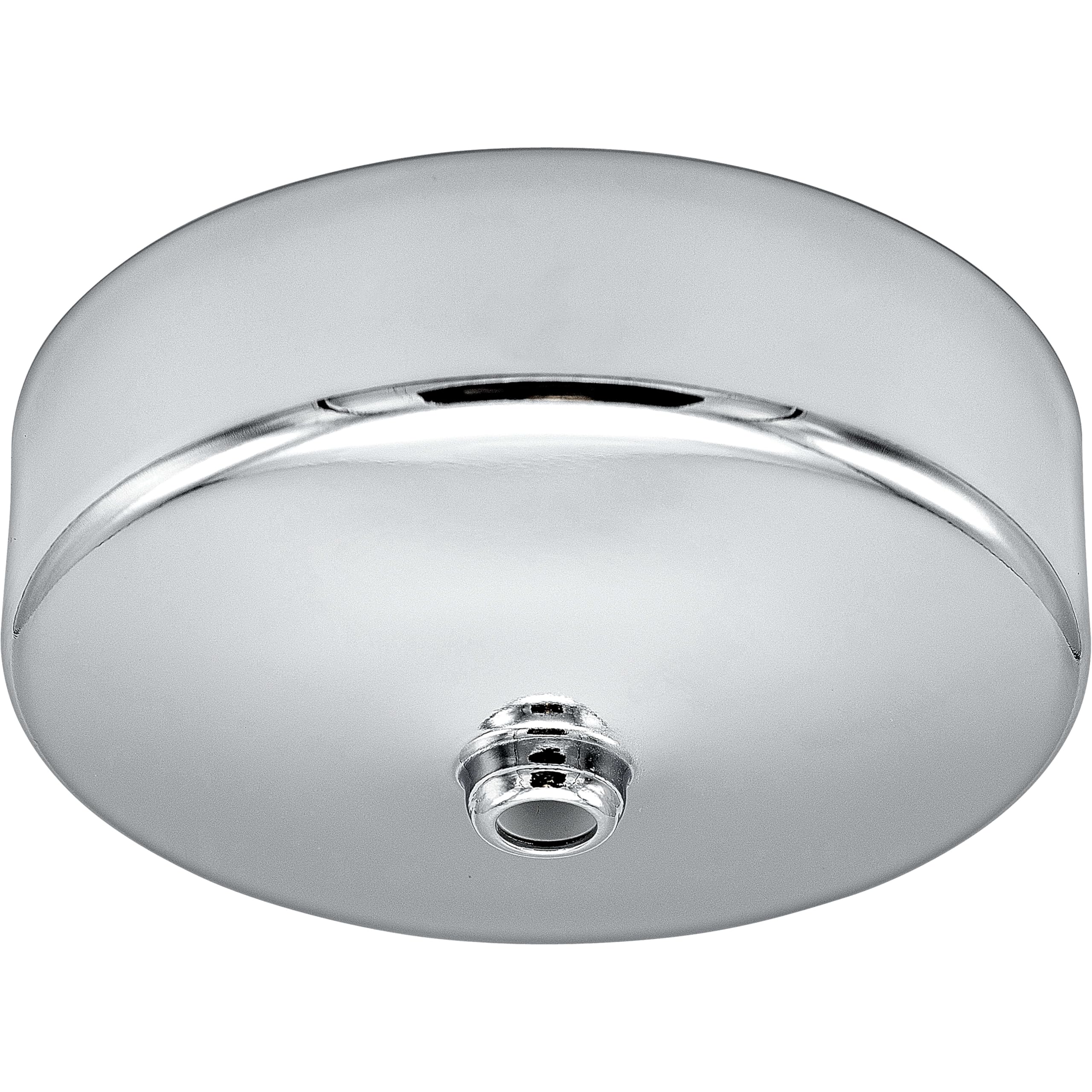 British General BG Electrical Ceiling Rose Lighting Fixture with HO Skirt and Spin on Cover, Heat Resistant, Chrome, 3" Base, 661CH