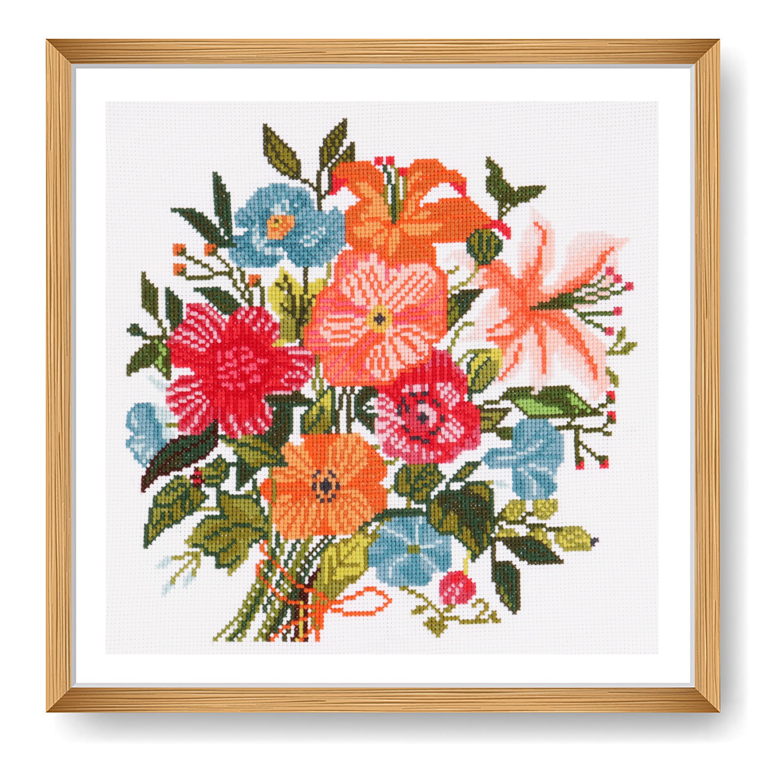 Counted Cross Stitch Kit - Floral Bouquet