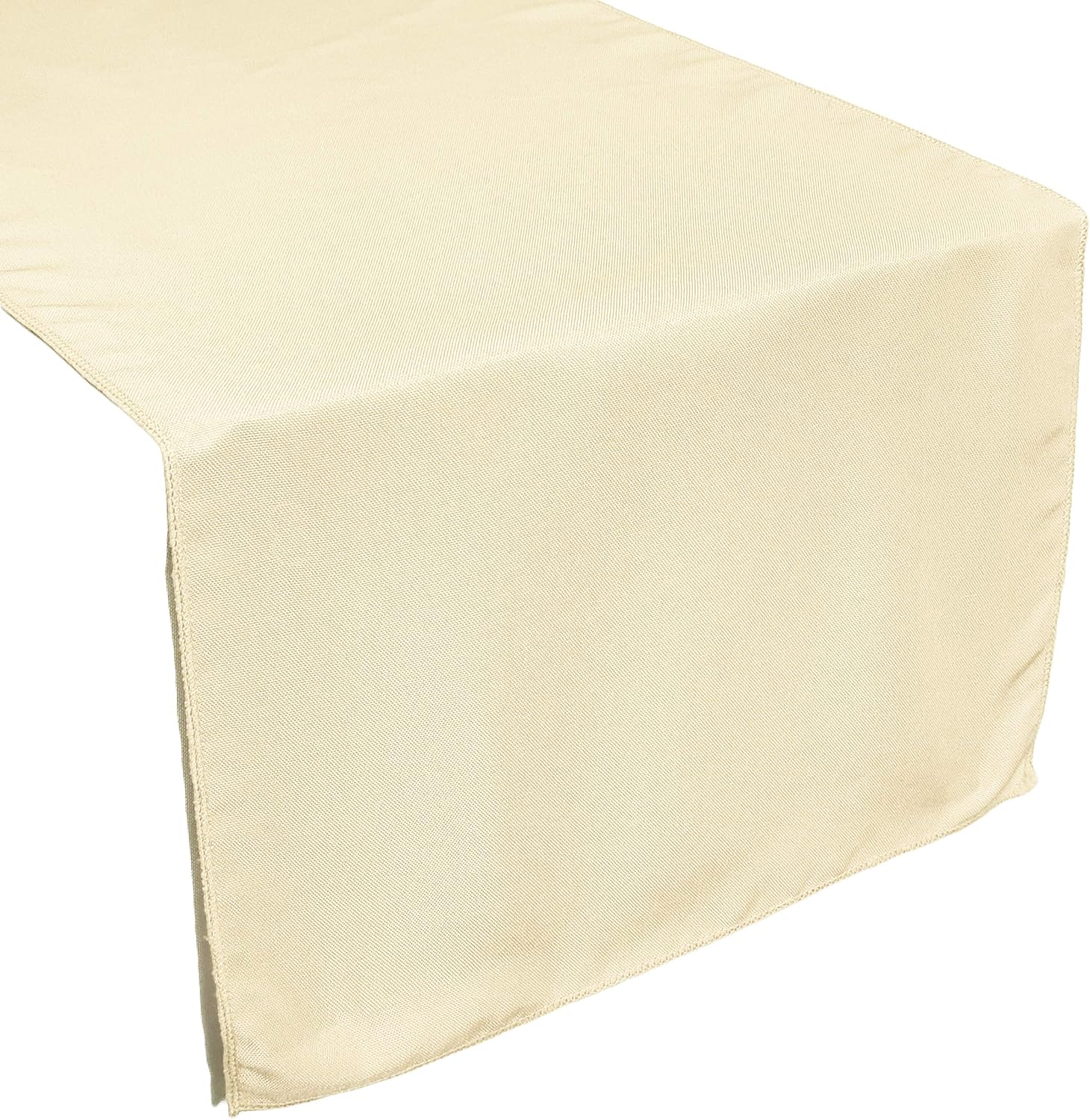 TableLinensforLess 6 Pack 13 x 108 inch Aqua Polyester Table Runner for Events, Weddings, and Banquets